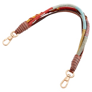 适用于珑骧圆筒包肩带改造龙骧手提编织包带饺子包腋下带手拎配件