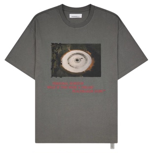 PEACEMAKER OAMC® 25秋冬 军事风时装宽松大地艺术03印花短袖T恤