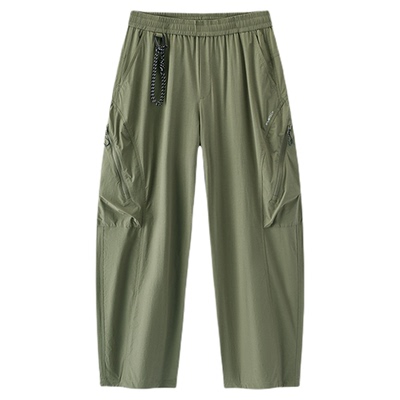 森马凉感速干宽松直筒休闲长裤男