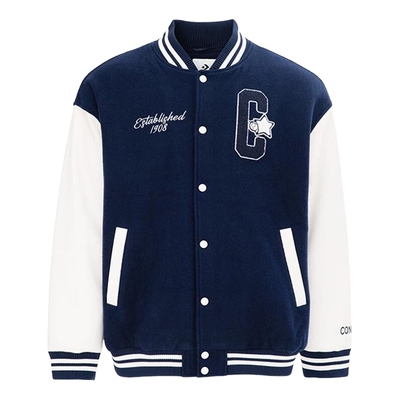 匡威Converse x Noritake联名棒球服冬男女休闲外套UCJ102-695