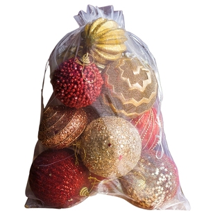 掬涵圣诞树彩球挂饰节日装饰套餐配饰布置创意多多包店铺商场北欧