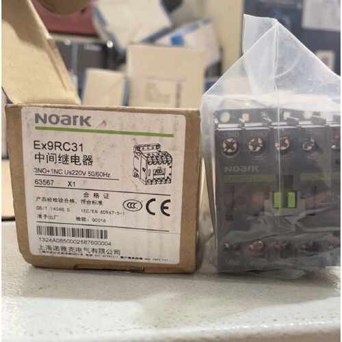 议价NOARK诺雅克Ex9RC31中间继电器线圈电压AC220V 50/60Hz
