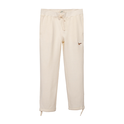 国棉壹厂咖啡染棉羊毛混纺卫裤