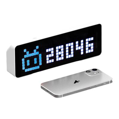 优篮子像素时钟b站粉丝显示器