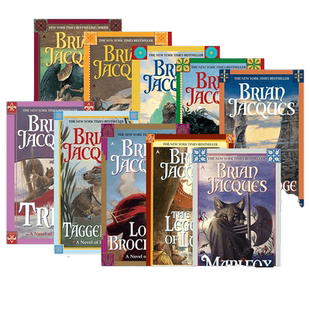 Redwall 红城王国系列11-20册 青少年魔幻冒险小说 英文原版