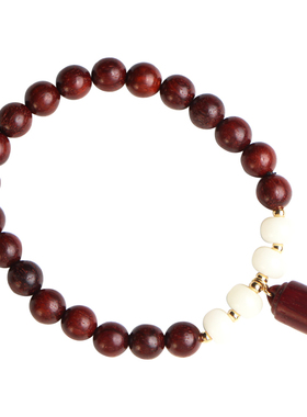 一世长安印度小叶紫檀印章手链