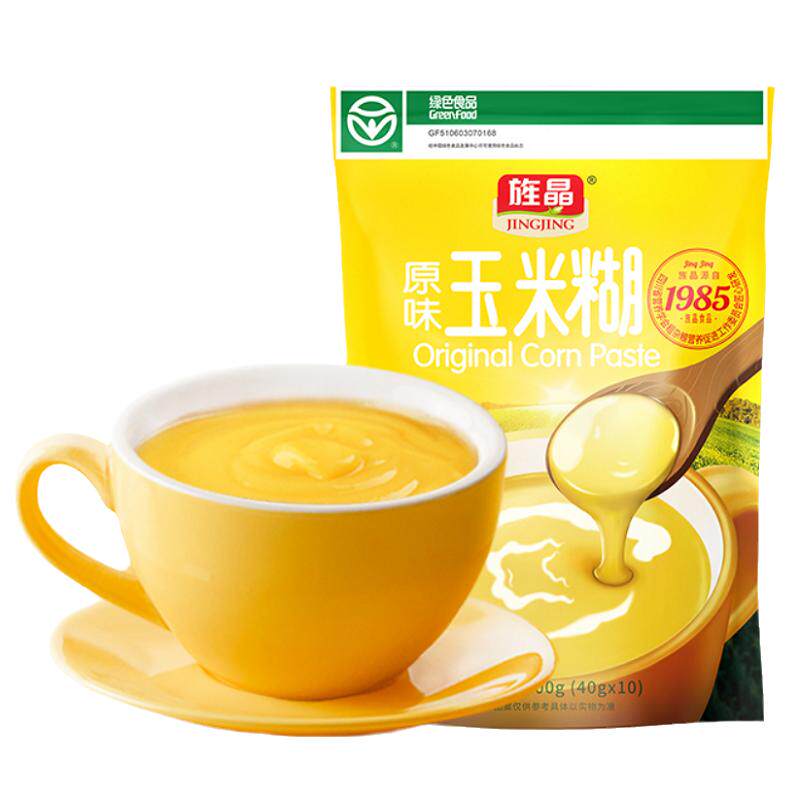旌晶原味玉米糊健康早餐冲饮玉米天然粉粉食品