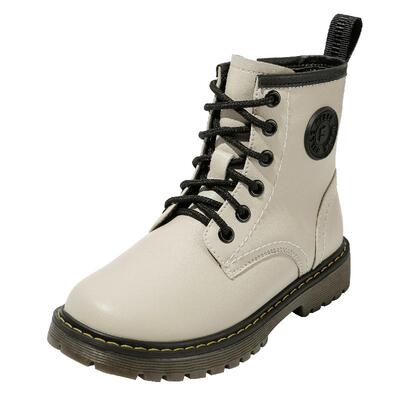 百丽童鞋儿童秋季马丁靴