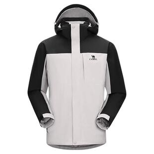 骆驼户外雨神冲锋衣男三合一可拆卸暴雨防水进藏旅游徒步登山服男