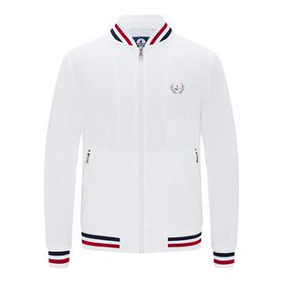 Navigare意大利小帆船白色夹克外套男春季薄款防晒服休闲棒球服