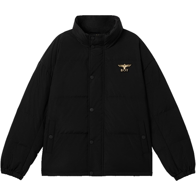 金鹰情侣款休闲保暖短款羽绒服