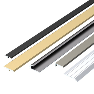 铝合金spc地板收边条T型门口压条小高低扣压条塑胶专用地板收口条