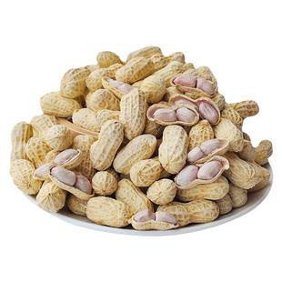 农家水煮花生咸干自然晒干广东河源客家盐水水煮白肉花生韧性不脆