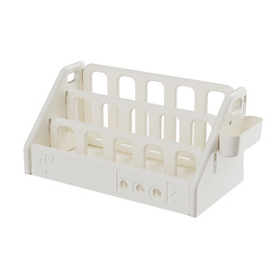 三梦儿童书架宝宝桌面图书置物架婴儿绘本架家用飘窗收纳架玩具柜