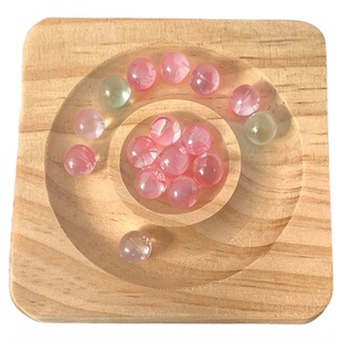 串珠设计盘手链手串项链珠宝首饰珠串托盘木手工diy穿珠工具神器