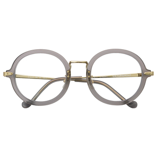VIKTOR ROLF维克多与罗夫眼镜框女灰色复古潮流圆框眼镜架71-0110