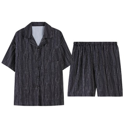 猫人夏季薄款睡衣女士冰丝