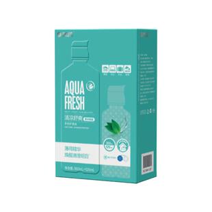 海昌护理液草本物语500ml+120ml清凉舒爽彩色美瞳隐形近视眼镜