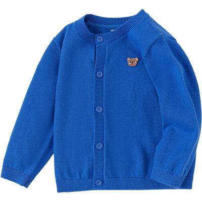 巴拉巴拉宝宝纯棉针织衫毛衣外套