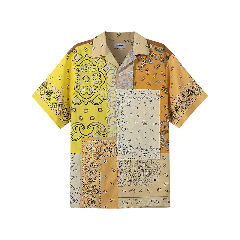自营休闲短袖衬衫KENZO