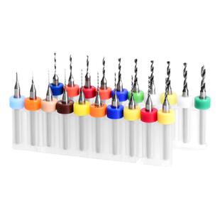 PCB钨钢麻花钻头工具0.1,0.2,0.3,0.4,0.5,0.6,0.7,0.8,0.9,1.0MM
