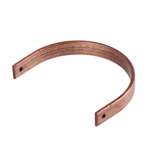 提梁壶把手茶壶提手茶具配件煮茶壶玻璃壶禅意胡桃木手柄铜套螺母