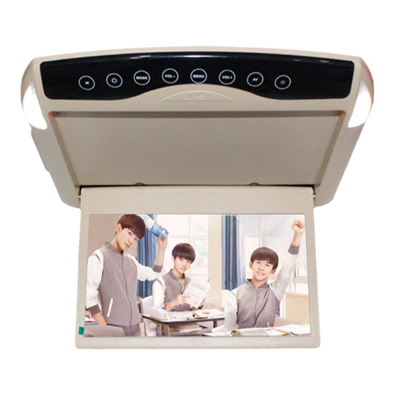 10.1寸轻薄款吸顶MP5显示器HDMI车载液晶吊顶屏LED屏USB/SD同屏FM