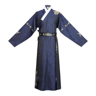 【重回汉唐御龙】正品原创直领大襟衫套装护腕腰带明制汉服男装