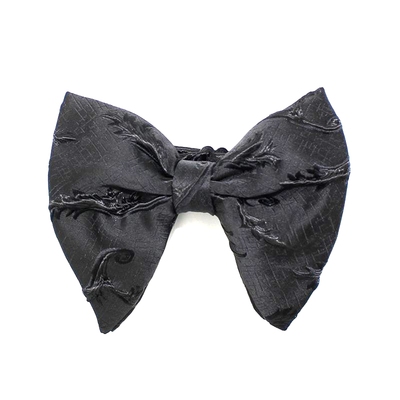 涤丝提花绅士风潮男制服大领结