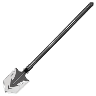 郎神多功能工兵铲钓鱼户外锰钢加厚兵工铲子中国折叠车载露营铁锹