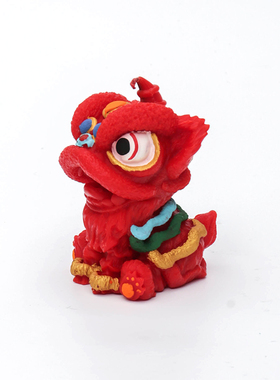 醒狮新年新婚生日礼物玄关摆件