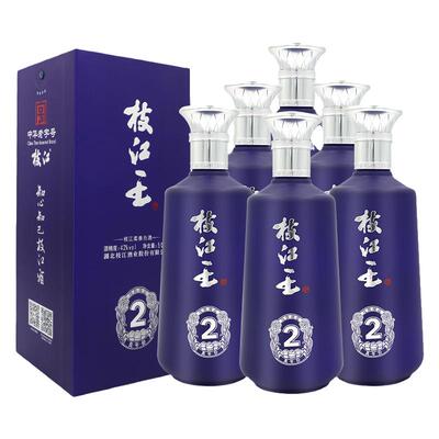 枝江大曲真年份2浓香纯粮食白酒