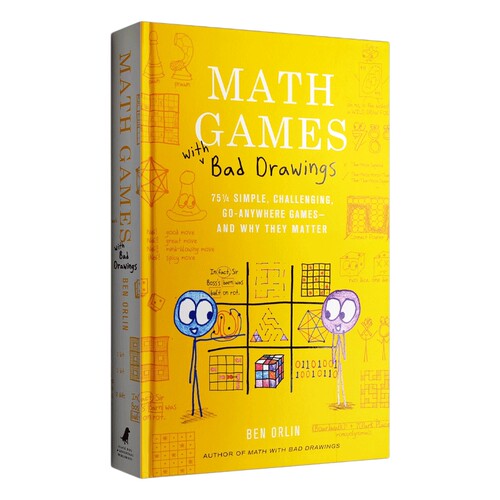 英文原版 Math Games with Bad Drawings 欢乐数学游戏 精装 英文版 进口英语原版书籍