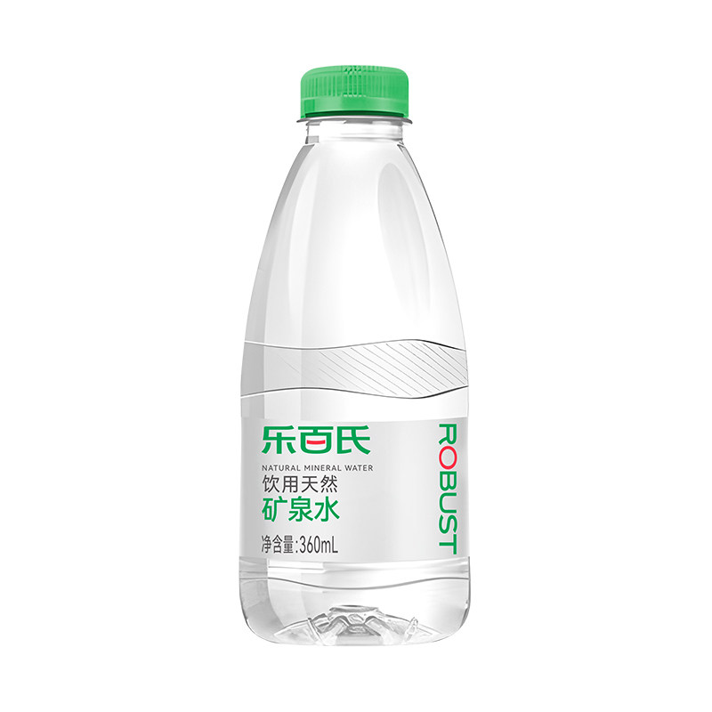 乐百氏天然矿泉水360ml整箱小瓶
