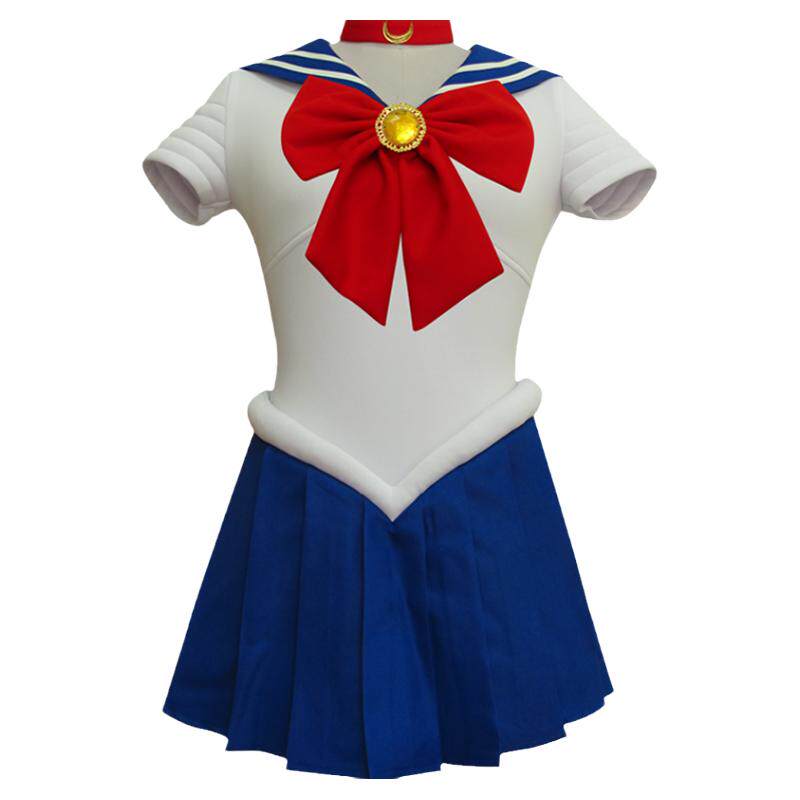 美少女战士cos服装 美钻Sailor Moon月野兔水冰月cosplay服装全套