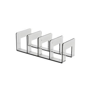 桌面书立书架透明亚克力学生书桌书本收纳架办公室宿舍文件置物架