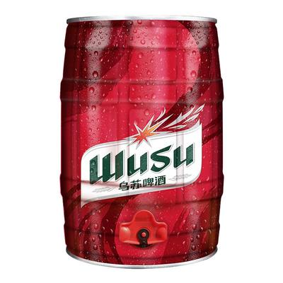 乌苏啤酒5L桶新疆高浓度烈性啤酒