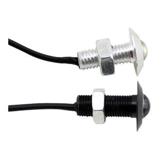 薄款12v伏高亮鹰眼灯流氓灯倒车灯行车灯日行led汽车改装超亮灯光