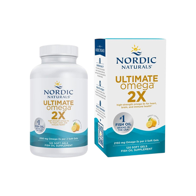 美国Nordic Naturals挪威小鱼Ultimate Omega 2X鱼油rTG软胶囊
