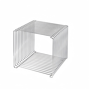 Chea Wea现代简约不锈钢线边几创意组合中古Panton Wire沙发角几