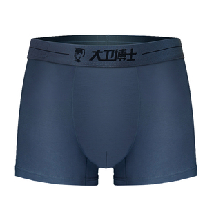 大卫博士健康内裤官方男士远红外线夏季平四角莫代尔精装版
