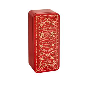 新年礼物铁盒烘焙曲奇蔓越莓雪花酥饼干盒太妃糖礼盒包装盒空铁罐