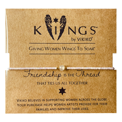 小众vikiko白玛瑙女生手链绳