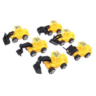 蛋糕装饰挖掘机摆件生日烘焙装挖土机工程车饰交通指路牌摆件插件