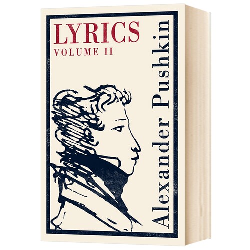 普希金诗歌集 卷二 英文原版 Lyrics Volume 2 俄罗斯文学 俄英双语对照 普希金 Alma Classics 世界经典名著英文版 进口英语书籍
