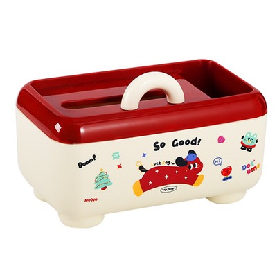 多巴胺可爱桌面纸巾盒创意多功