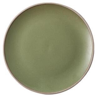 纯色简约餐盘陶瓷家用菜盘子餐厅饭店碟子餐具甜品盘子粗陶牛排盘