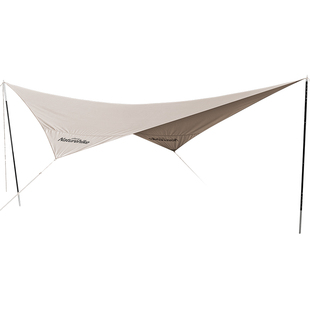 Naturehike挪客户外Glamping菱形复古棉布天幕野营庭院防晒遮阳棚