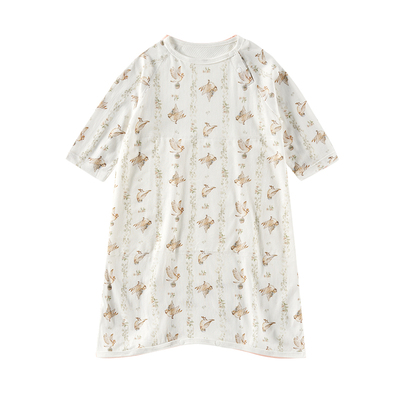 欧孕宝宝睡袋网眼薄款竹棉睡裙