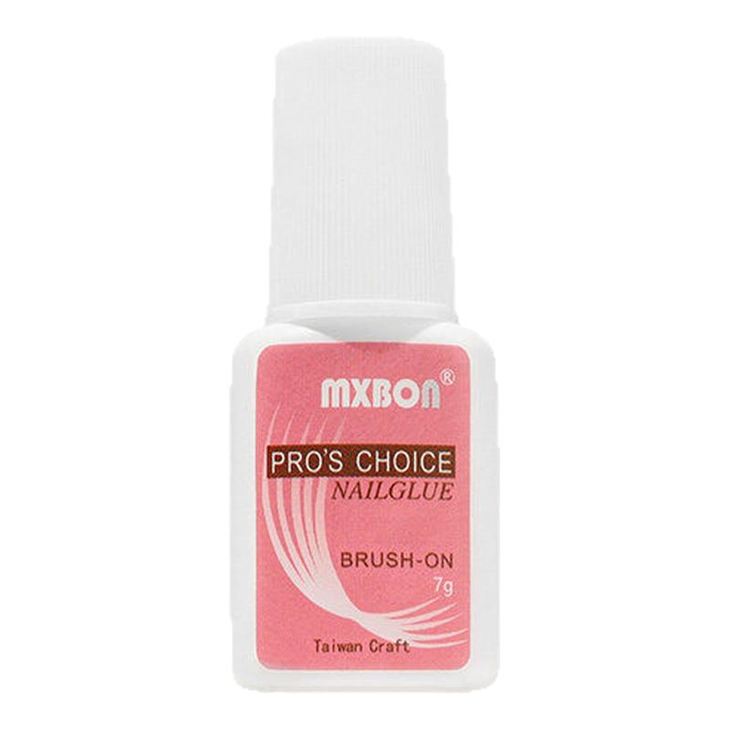 mxbon穿戴甲美甲胶水粘钻